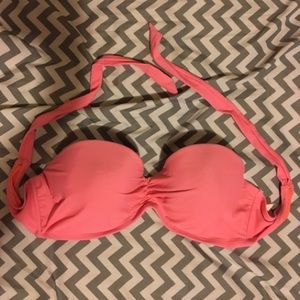 Pink bathing suit top